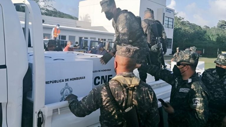 Fuerzas Armadas exigen entrega del material electoral 48 horas antes de las elecciones
