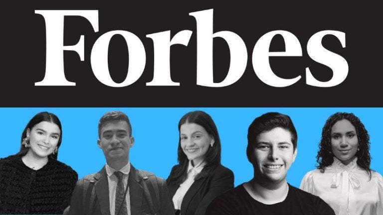 ¡Orgullo nacional! Cinco jóvenes hondureños sobresalen en lista Forbes 30 Under 30
