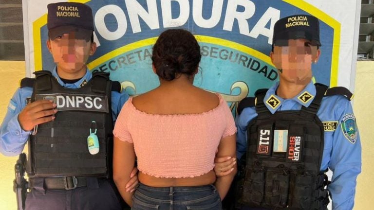 Detienen a adolescente de 16 años por distribuir drogas en Talanga