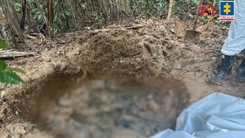 Fosa común Colombia 2