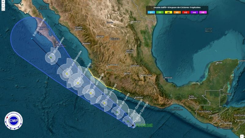 Huracán Flossie México