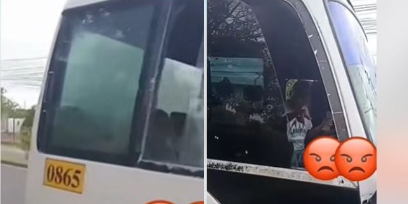 Busero arranca mientras una persona bajaba y la deja gravemente herida