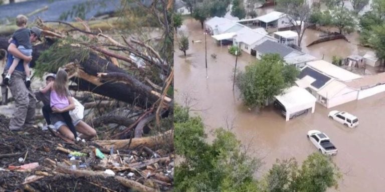 Suben a más de 100 las muertos por inundaciones en Texas; cerca de 30 son menores