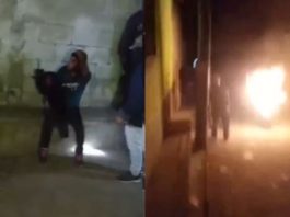 Ladrones quemados en Guatemala
