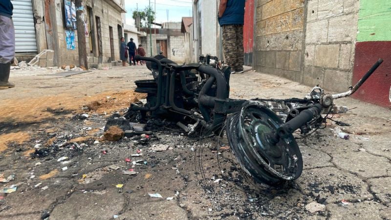 Ladrones quemados en Guatemala (1)