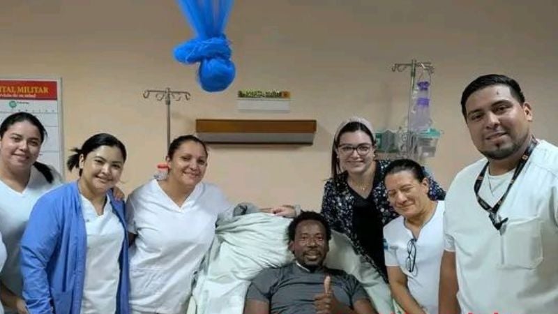 Limber Pérez sale del hospital