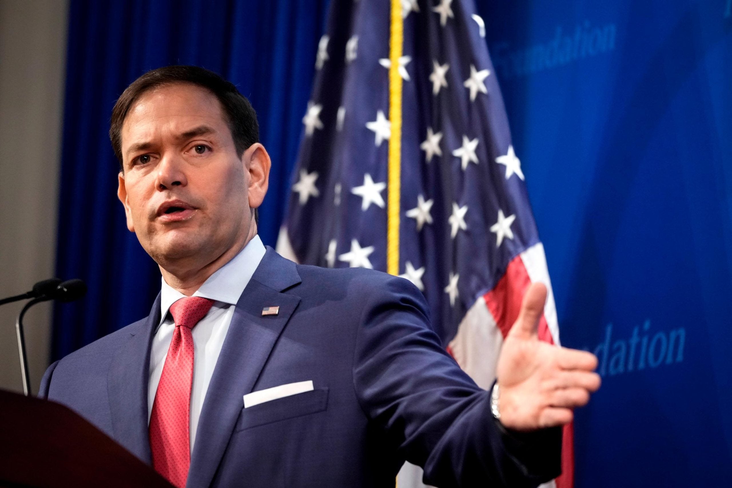 China critica a Marco Rubio