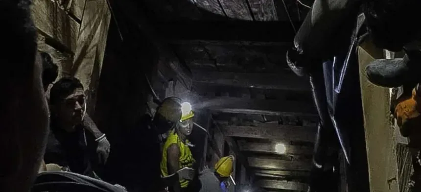 Mineros en Colombia