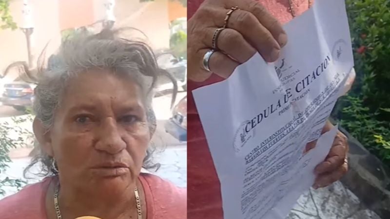 Madre denuncia a su nuera
