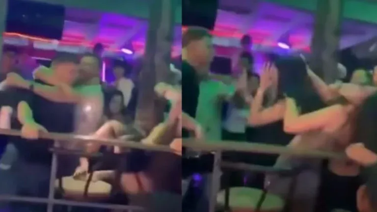 Dos hondureñas se van a los golpes