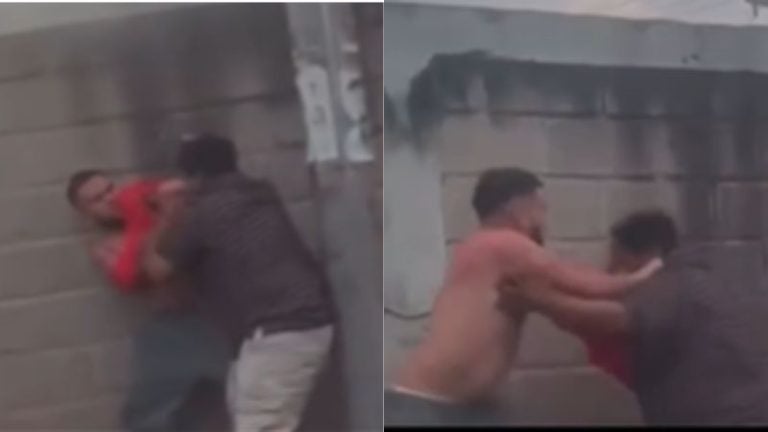 Transportistas se van a los golpes en plena vía pública de la capital