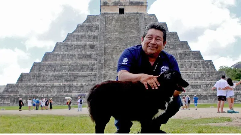 Perros rescatados México Chichén Itzá