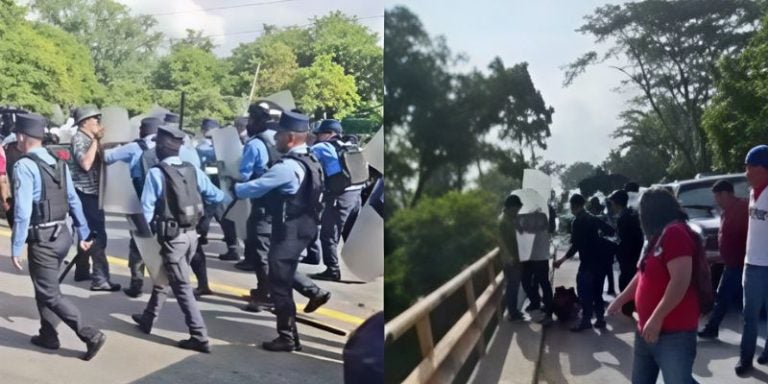 Unos cinco campesinos heridos tras brutal desalojo en Quimistán, Santa Bárbara