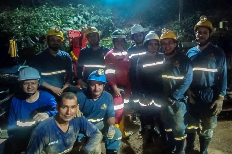 Rescate de los mineros Colombia