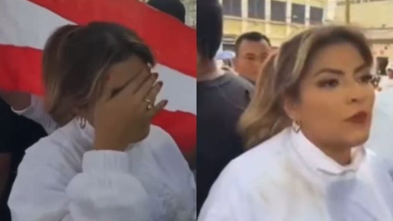 «Nos rodearon»: Saraí Espinal relata cómo fue agredida por colectivos de Libre