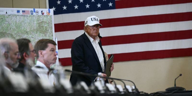 "Nunca había visto algo como esto", afirma Trump tras las devastadoras inundaciones en Texas