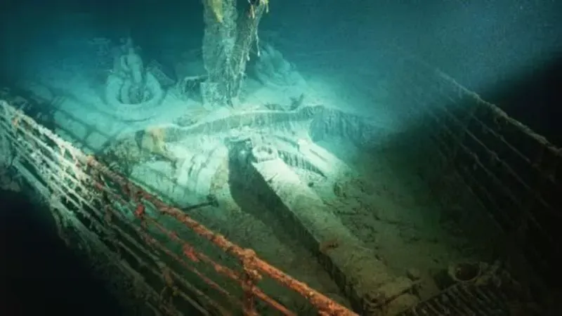 restos humanos en el Titanic