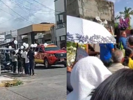 VIDEO| Familiares y ceibeños dieron el último adiós al periodista Rossel Posas