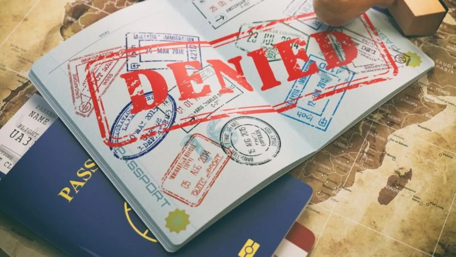 rechazan visa de EE.UU.