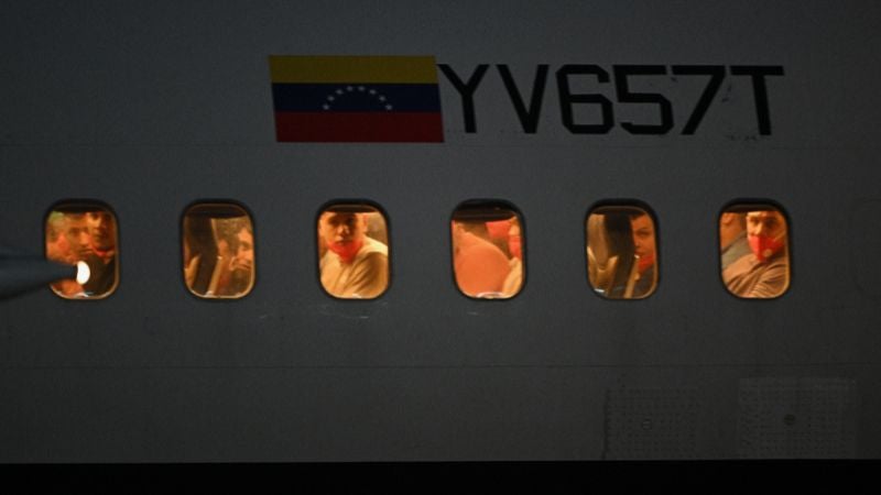 Venezolanos repatriados