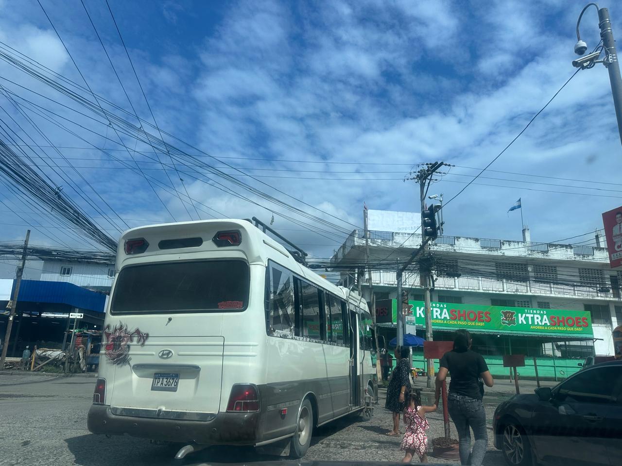 Desorden en el transporte