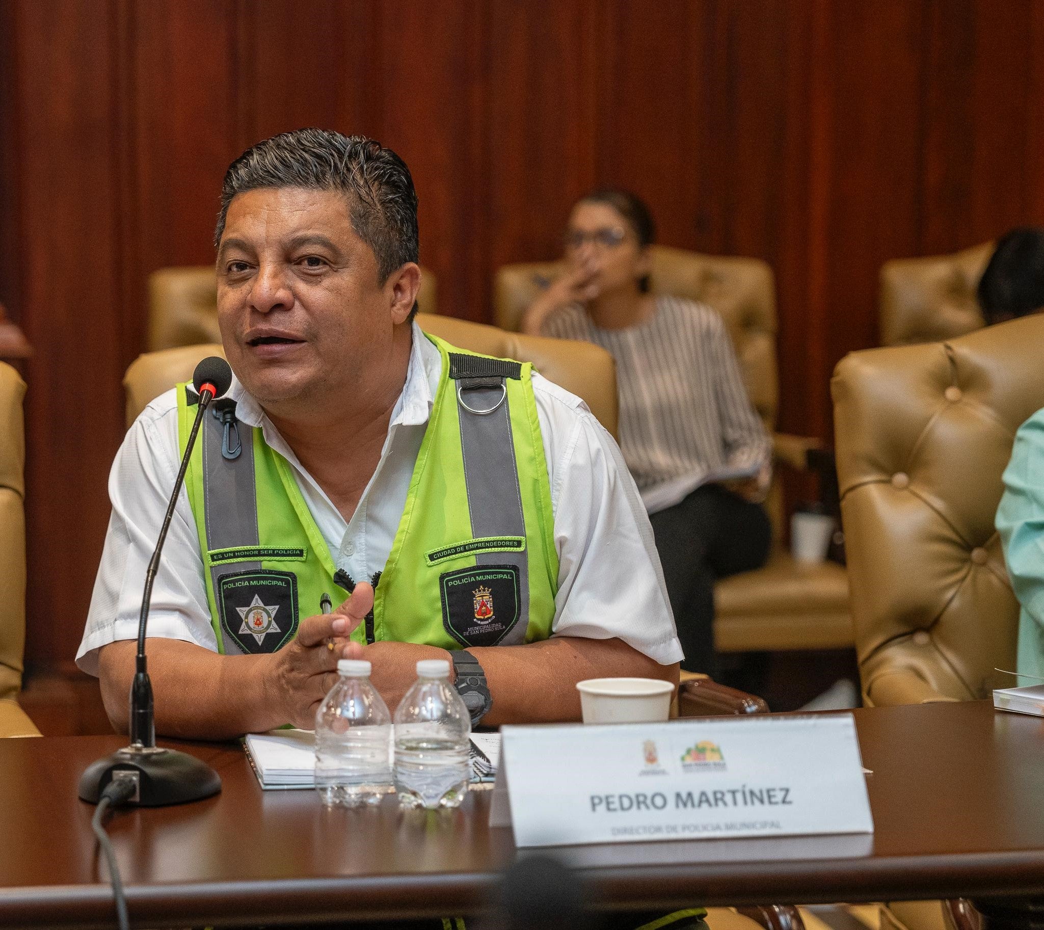 Pedro Martínez, director de la Policía Municipal. 
