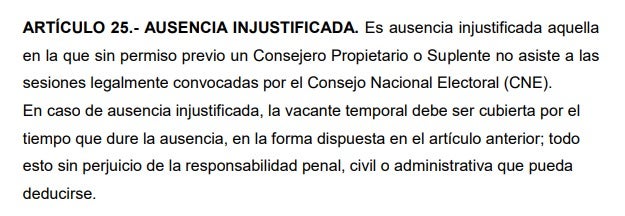 Ley Electoral