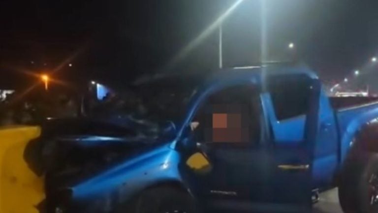 El Progreso: Dos personas mueren tras estrellarse a bordo de un pick-up