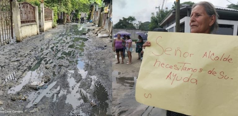 «No aguantamos»: aguas negras inundan viviendas y provocan evacuaciones en SPS