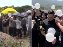 Doloroso adiós: lo más emotivo del velorio y entierro de Mayra Tercero