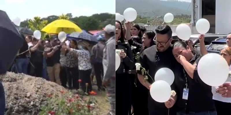 Doloroso adiós: lo más emotivo del velorio y entierro de Mayra Tercero