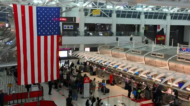 salida en aeropuertos EEUU