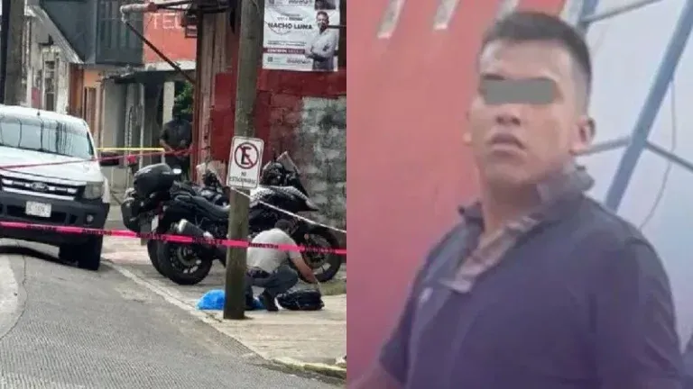 Mientras sostenía una cabeza humana en las manos arrestan a hombre en México