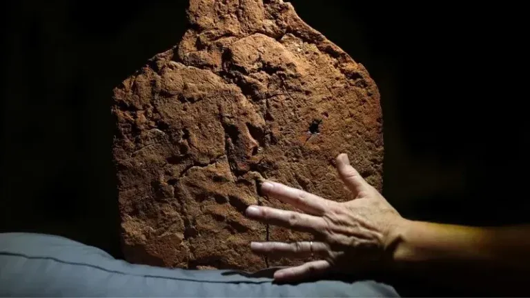 Hallan huella humana de más de 4,000 años en tumba egipcia