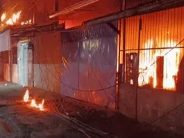 Incendio en Colonia Brisas de Expocentro SPS