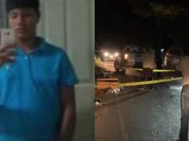 accidente de motocicleta en Colón