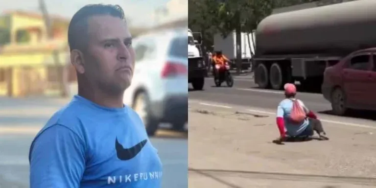 Merlín se movía por todos lados en su patineta, sin que la discapacidad lo detuviera