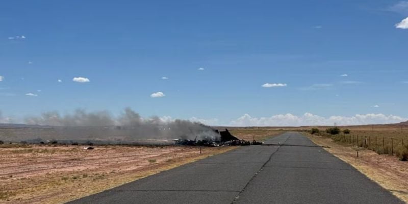 Siguen las tragedias aéreas: Avión se estrella en Arizona y deja cuatro personas muertas