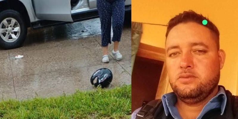 Motociclista pierde la vida tras impactar con cable tirado en bulevar de Juticalpa