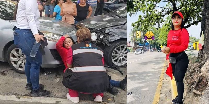 ¿Cómo están las mujeres arrolladas mientras vendían horchata?