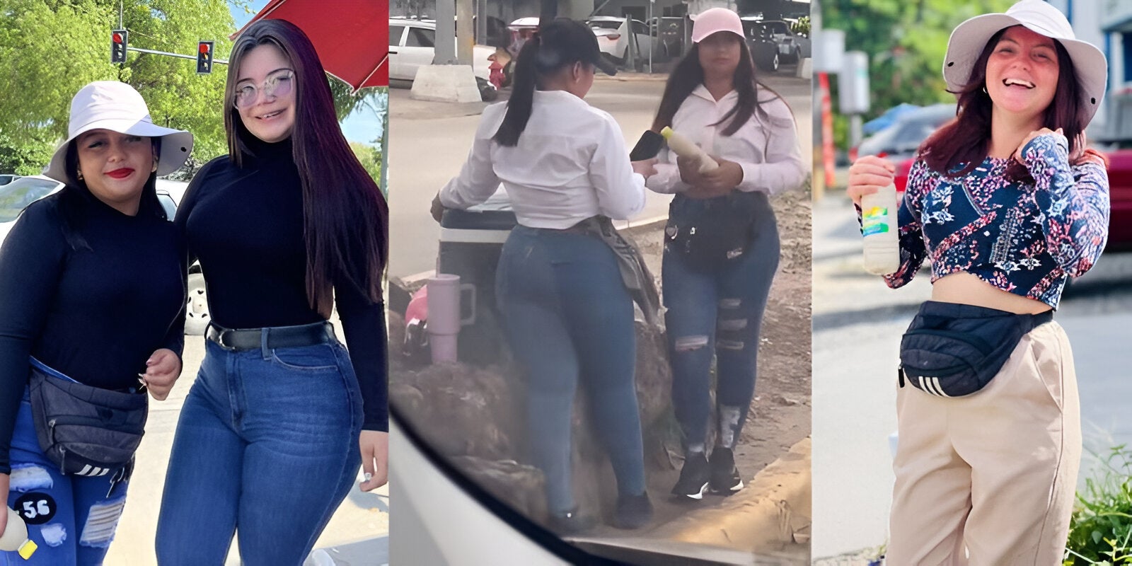 ¿Cómo están las mujeres arrolladas mientras vendían horchata?