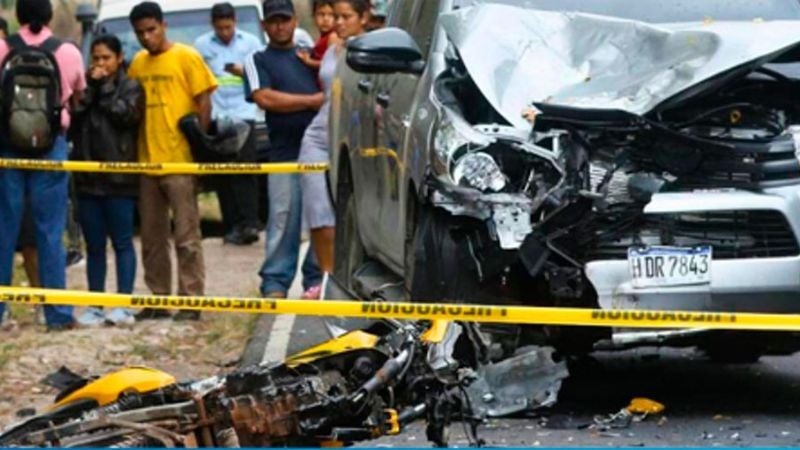 Accidentes de tránsito Honduras 2025