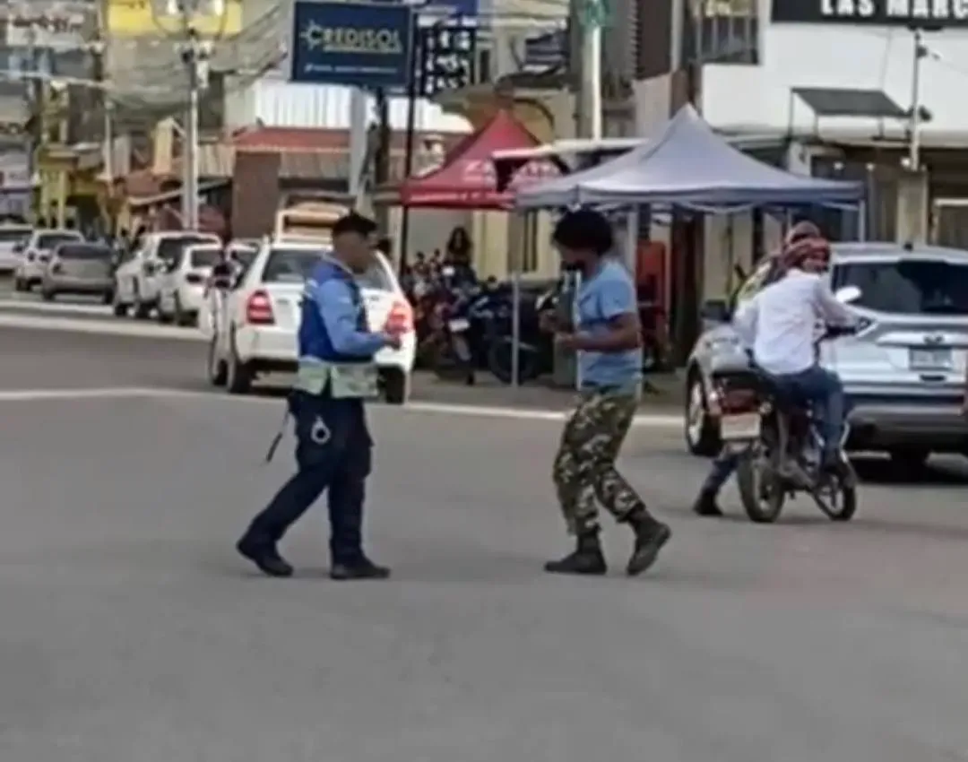 Atentado policías Yoro 1