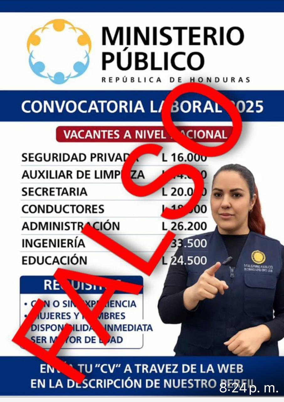 ofertas de empleo falsas