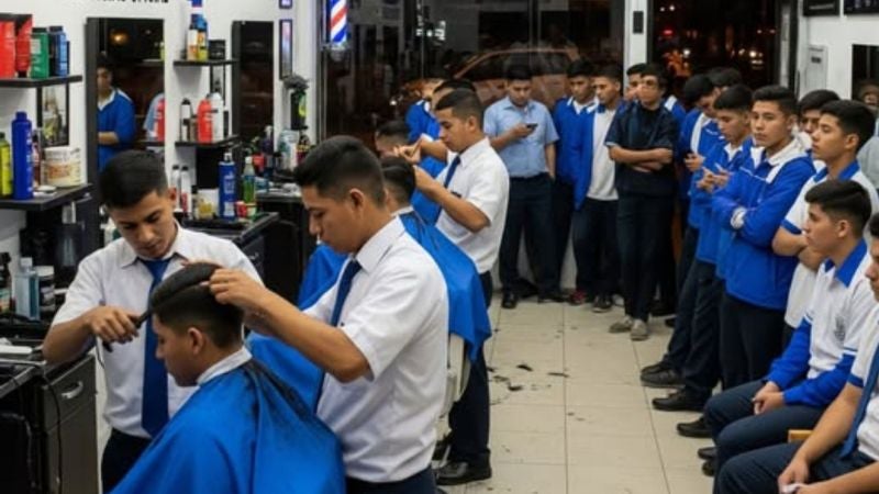 Barberías El Salvador Estudiantes