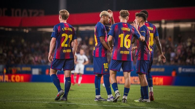 El Barcelona va por el bicampeonato con su figura, Lamine Yamal.