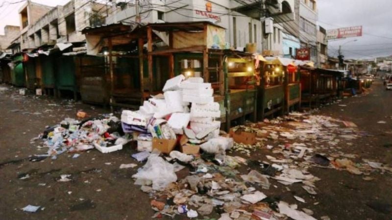 Basura en la capital