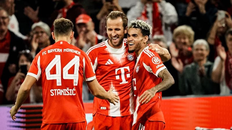 El Bayern Múnich goleó 6 a 0 al RB Leipzig en el inicio de la Bundesliga.