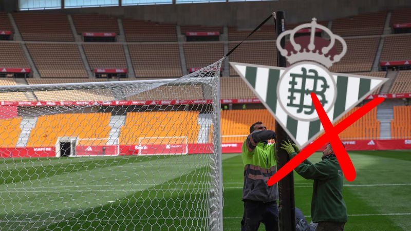 El Betis anunció que deberá cerrar una sección de la grada del estadio La Cartuja por insultos racistas y xenófobos.
