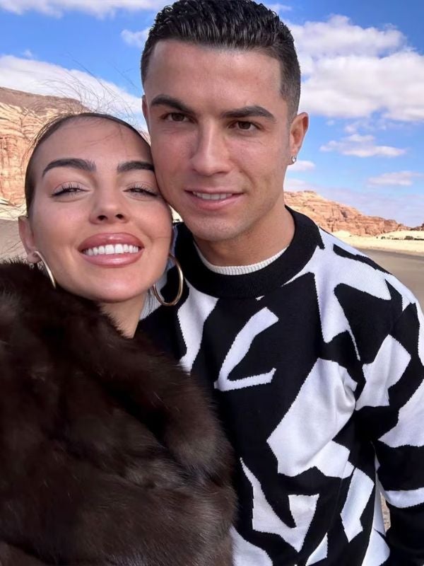 Georgina Rodríguez y Cristiano Ronaldo